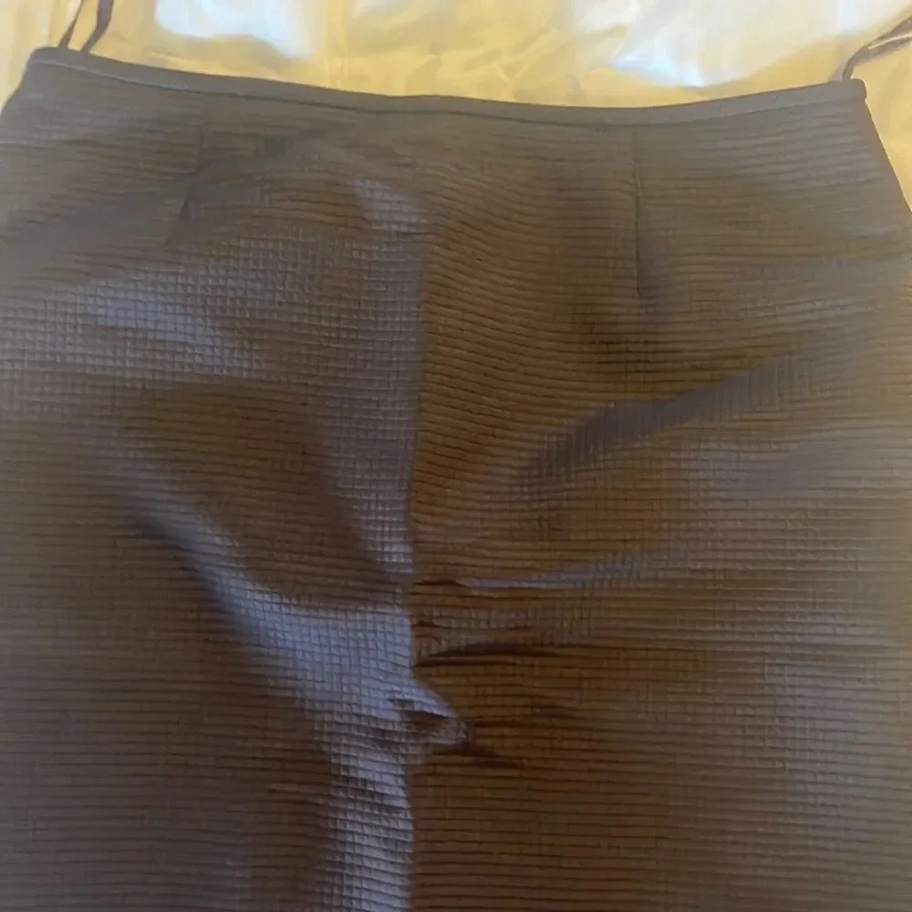 Liz Claiborne chocolate skirt 